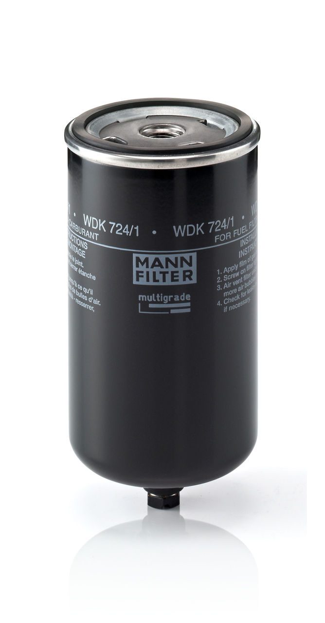 MAZOT FILTRESI MAN 19.422   51.12503-0060    A = 76 mm; B = 62 mm; C = 71 mm; G = M16x1.5